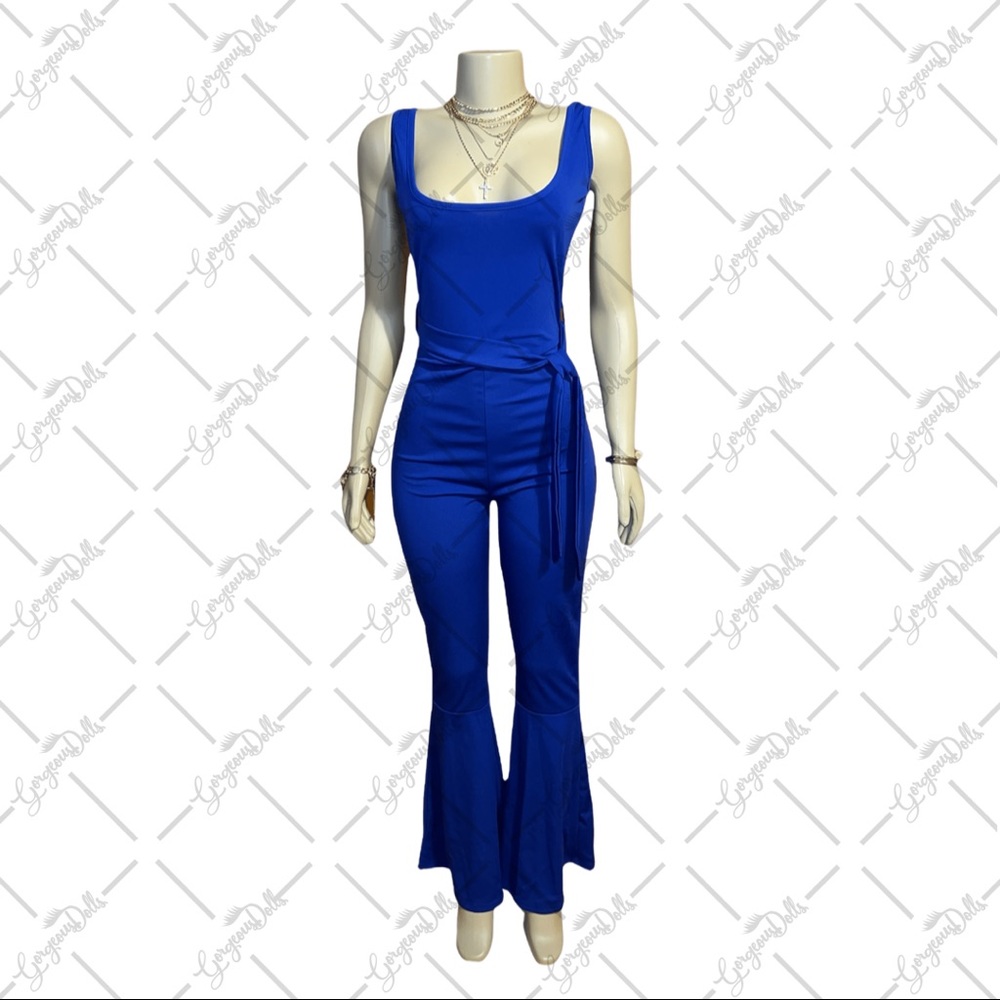 Gorgeous Dolls Blue Sleeveless Jumper